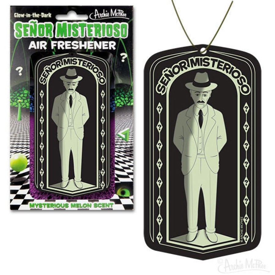 Gifts Archie McPhee | Senor Misterioso Air Freshener