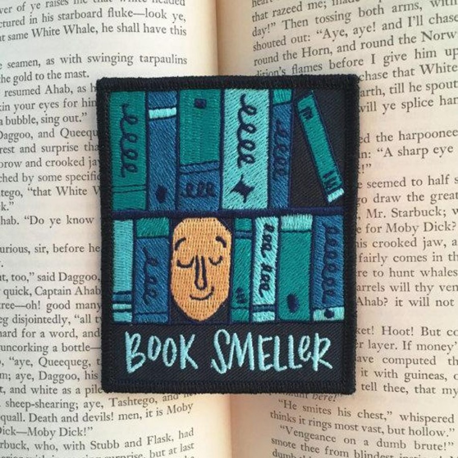 For You Archie McPhee | Book Smeller Embroidered Patch