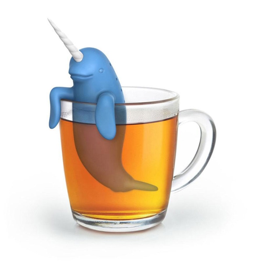 For The Home Archie McPhee | Spiked Tea Narwhal Tea Infuser