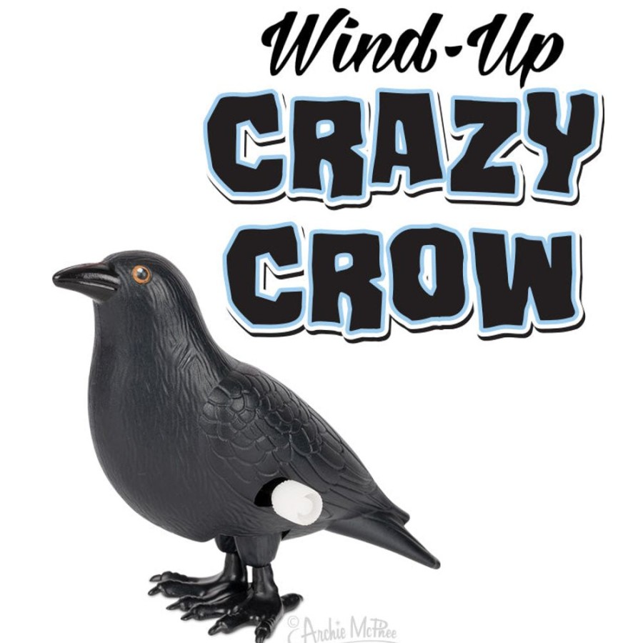 Fun Archie McPhee | Wind-Up Crazy Crow