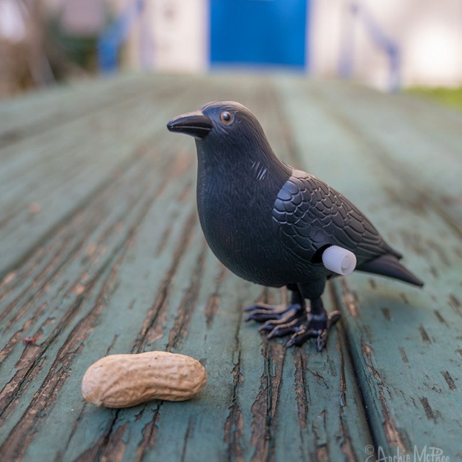 Fun Archie McPhee | Wind-Up Crazy Crow