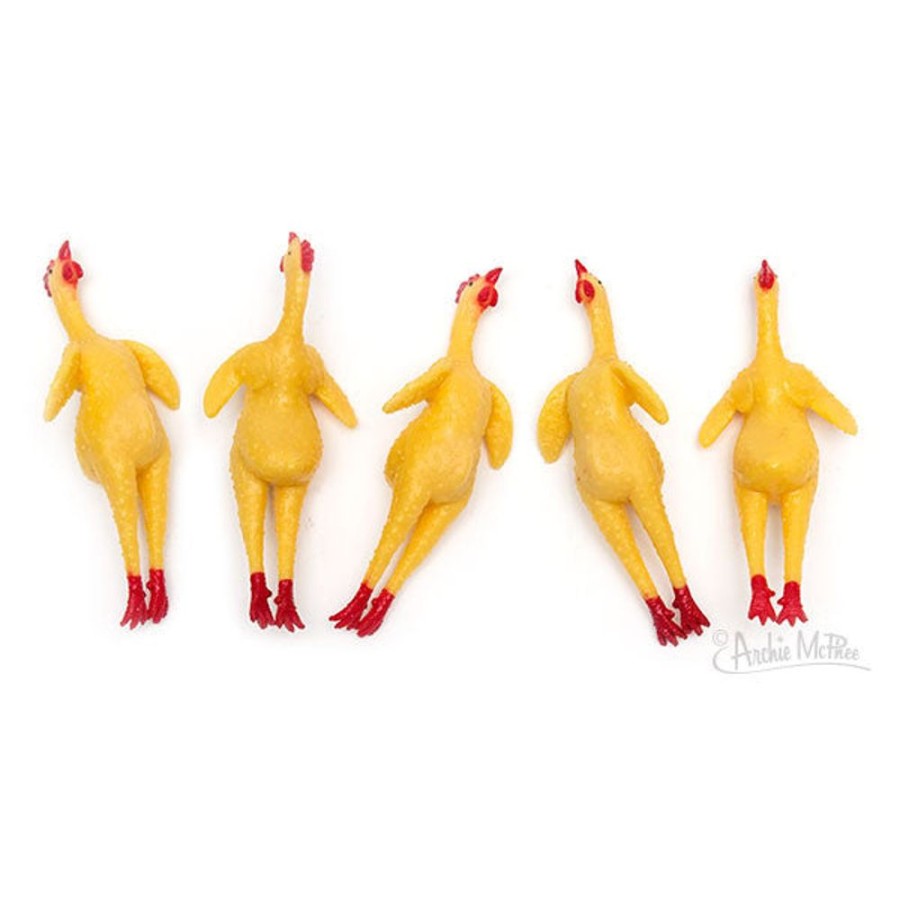 Gifts Archie McPhee | Pocket Rubber Chickens