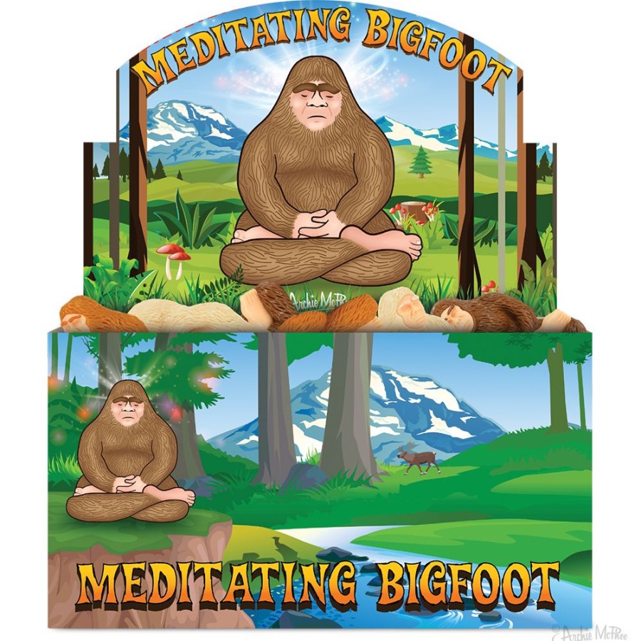 Bulk Archie McPhee | Meditating Bigfoot Bulk Box