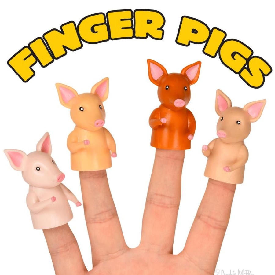 Fun Archie McPhee | Finger Pigs Bulk Box