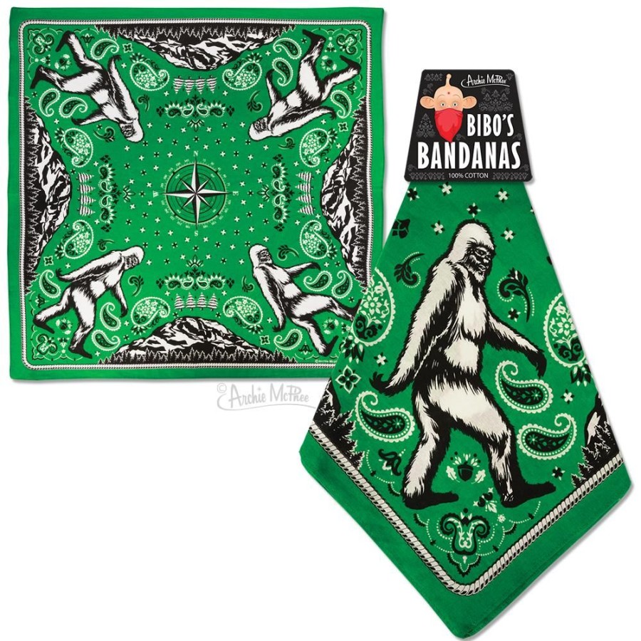 For You Archie McPhee | Bigfoot Bandana