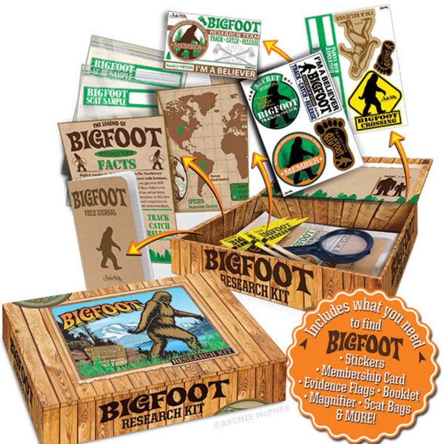 Gift, Party & Holiday Archie McPhee | Bigfoot Research Kit