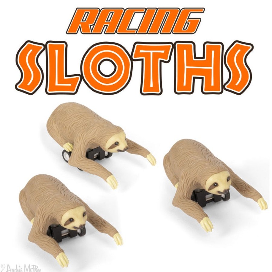 Gifts Archie McPhee | Racing Sloths Bulk Box