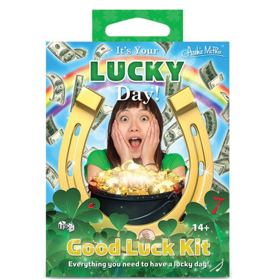 Gifts Archie McPhee | It'S Your Lucky Day! Good Luck Kit