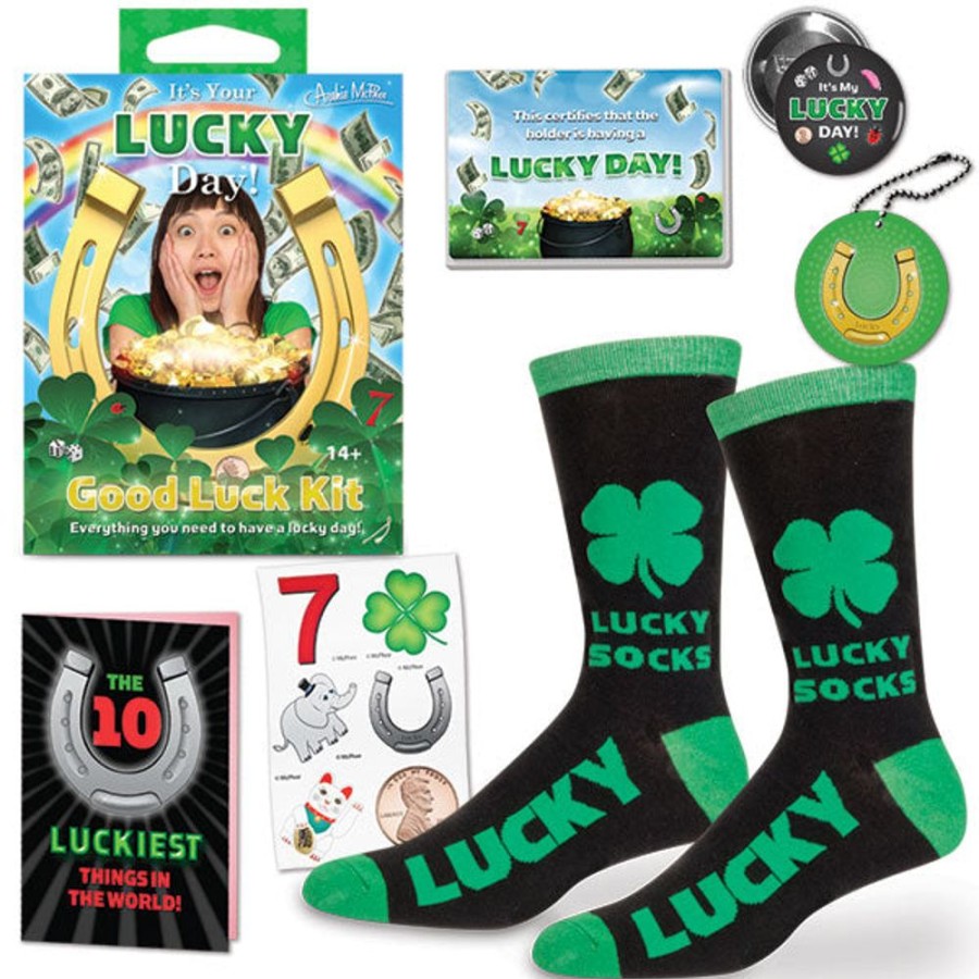 Gifts Archie McPhee | It'S Your Lucky Day! Good Luck Kit