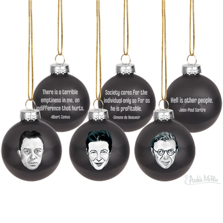 Gift, Party & Holiday Archie McPhee | Existentialist Ornaments