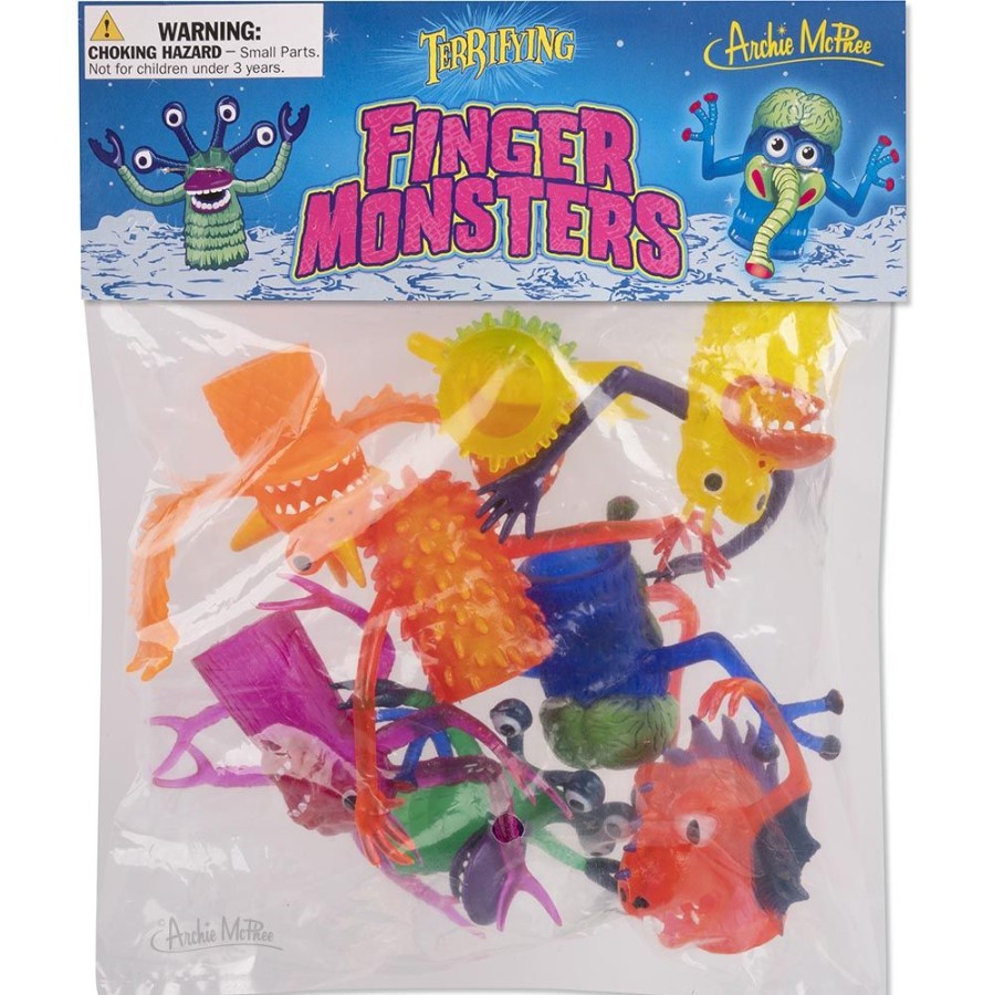 Gift, Party & Holiday Archie McPhee | Deluxe Finger Monsters