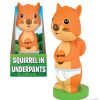 Auto & Travel Archie McPhee | Squirrel In Underpants Nodder