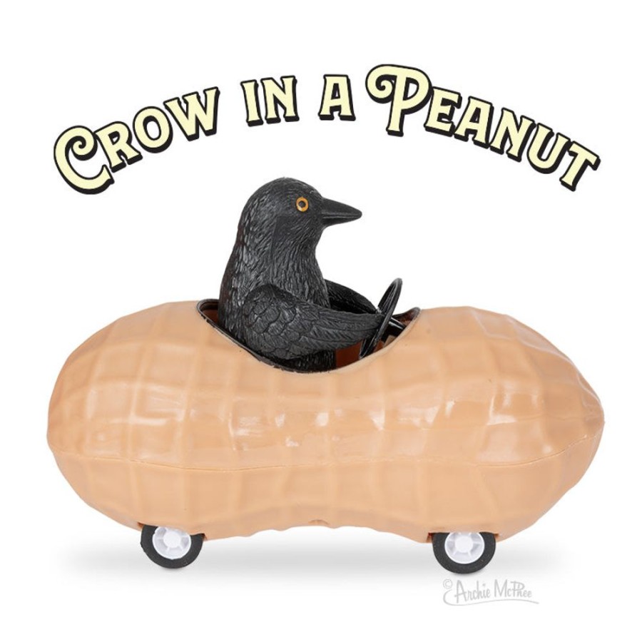 Gifts Archie McPhee | Crow In A Peanut