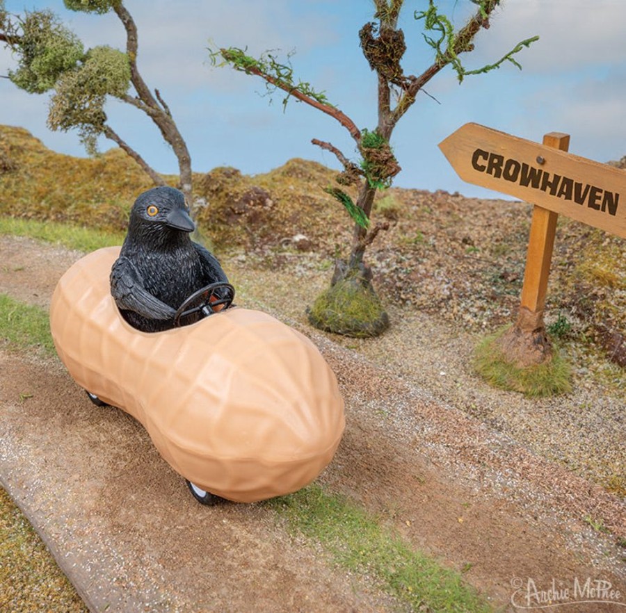 Gifts Archie McPhee | Crow In A Peanut