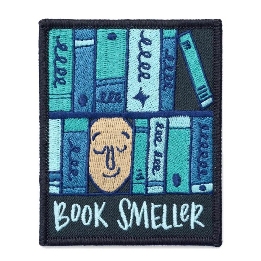 Gifts Archie McPhee | Book Smeller Embroidered Patch