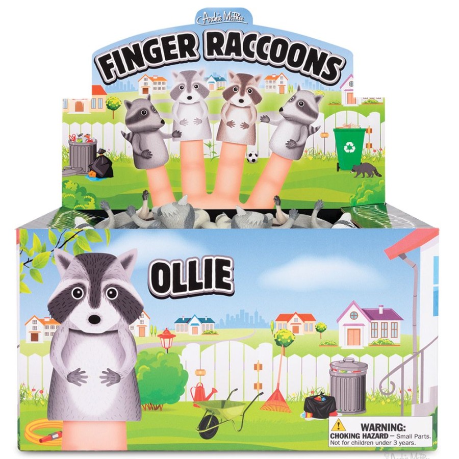 Gifts Archie McPhee | Finger Raccoons