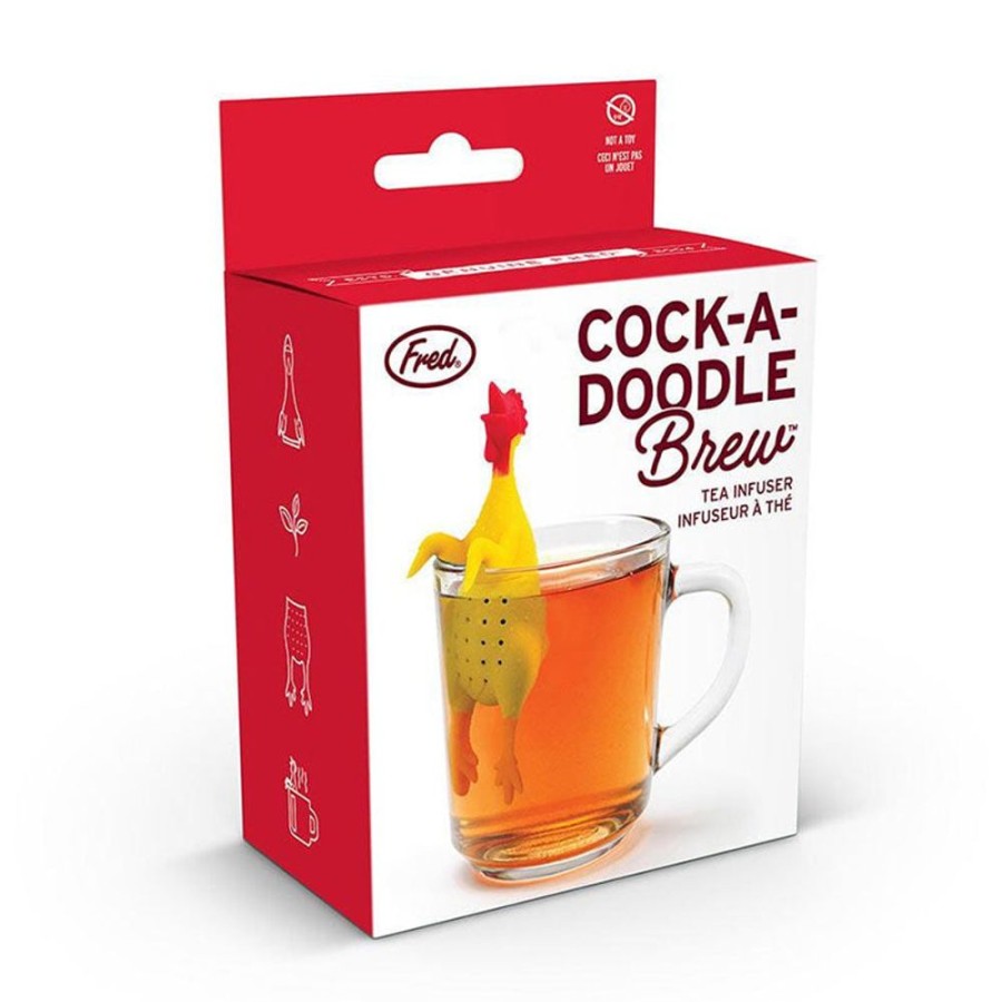 Gifts Archie McPhee | Cock-A-Doodle Brew Tea Infuser