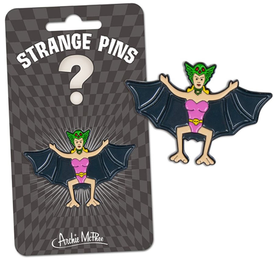 Gifts Archie McPhee | Monster Woman Enamel Pin