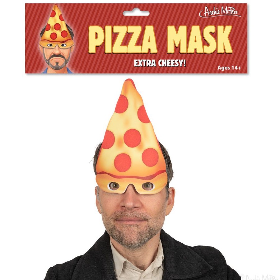 Gifts Archie McPhee | Pizza Mask