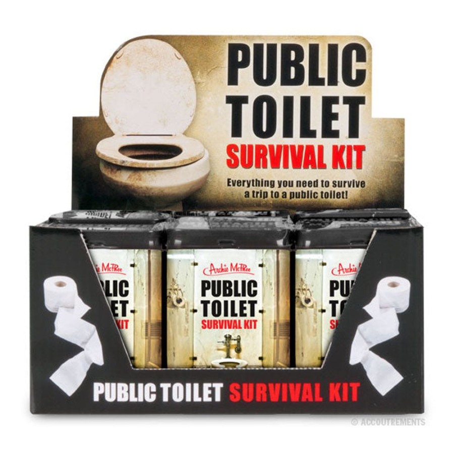 Bulk Archie McPhee | Public Toilet Survival Kit