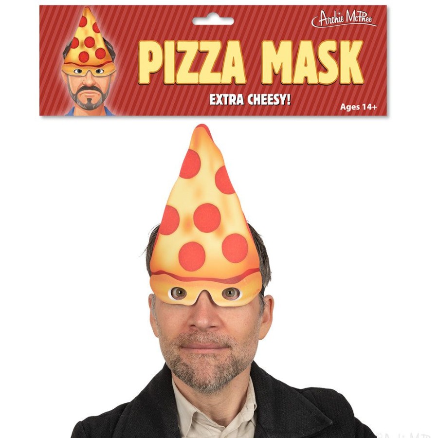 Masks Archie McPhee | Pizza Mask