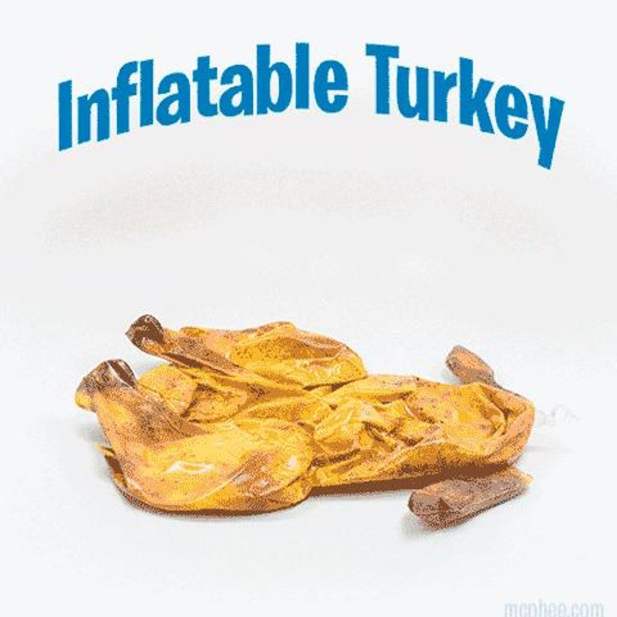 Gifts Archie McPhee | Inflatable Turkey