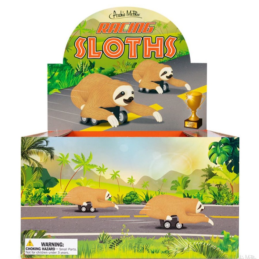 Bulk Archie McPhee | Racing Sloths Bulk Box