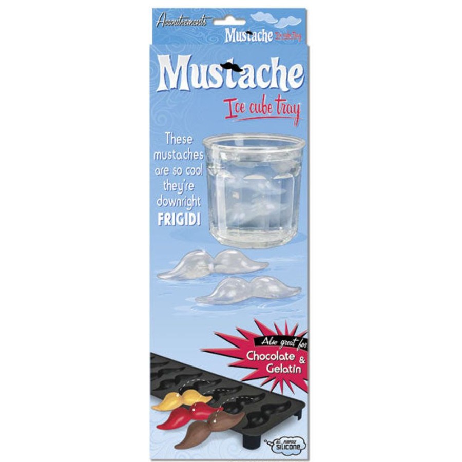 Gifts Archie McPhee | Mustache Ice Cube Tray