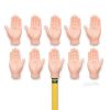 School & Office Archie McPhee | Finger Hands For Finger Hands