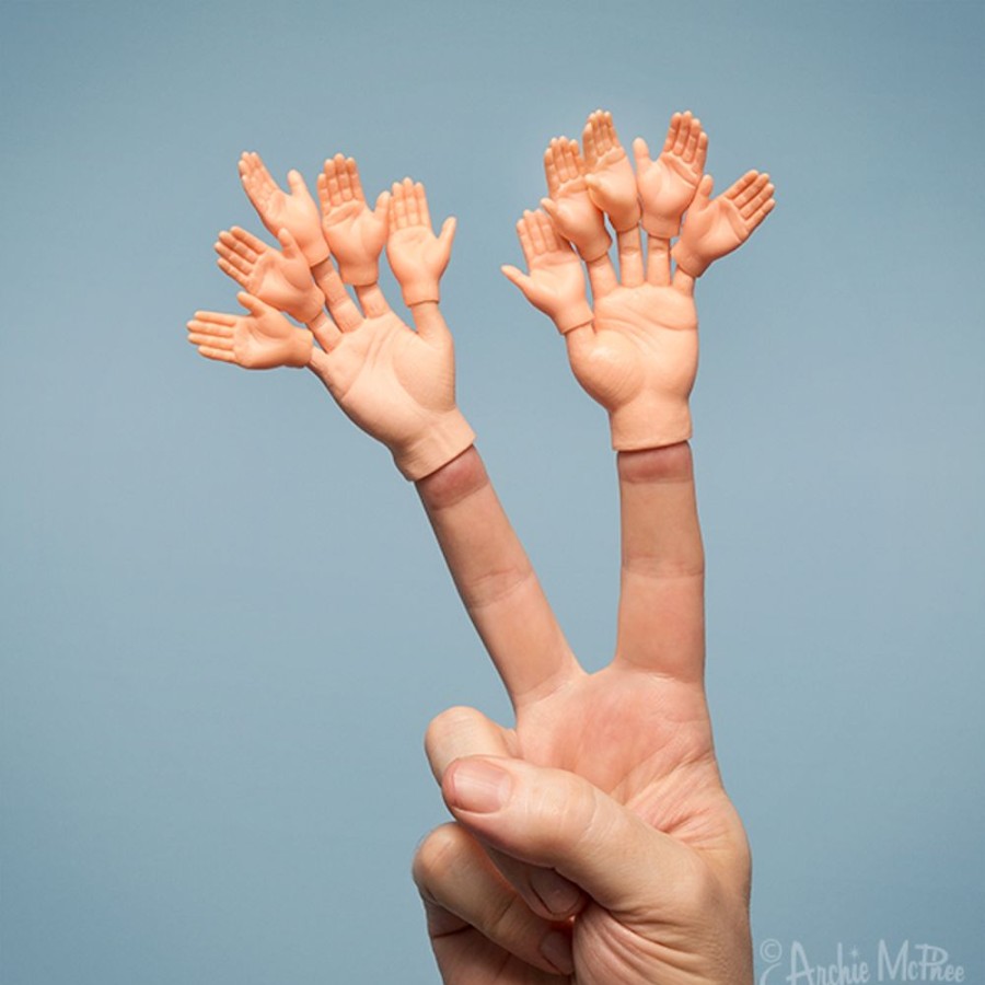 School & Office Archie McPhee | Finger Hands For Finger Hands