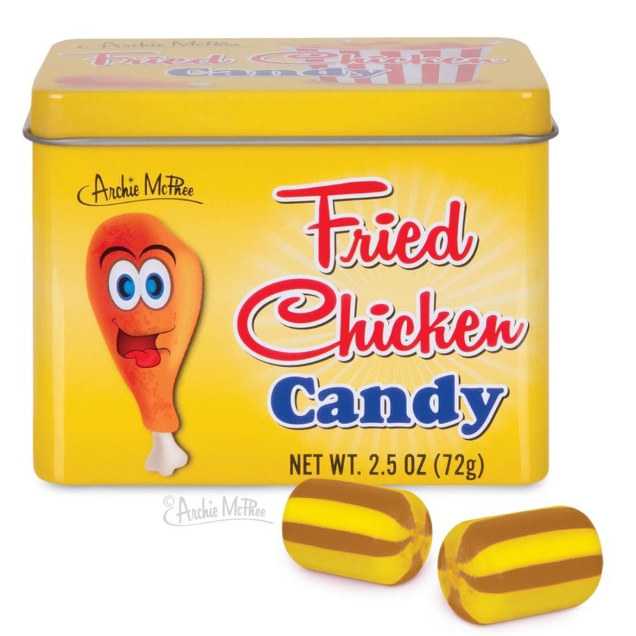 Candy Archie McPhee | Fried Chicken Candy In Tin