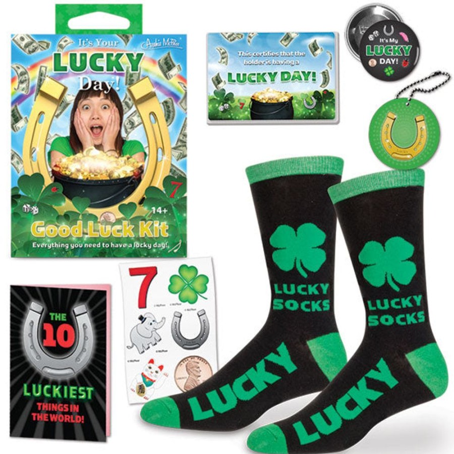 Gift, Party & Holiday Archie McPhee | It'S Your Lucky Day! Good Luck Kit