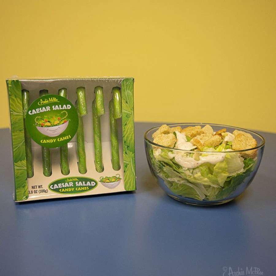 Gifts Archie McPhee | Caesar Salad Candy Canes