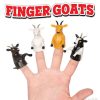 Gifts Archie McPhee | Finger Goats- Set Of 4 Goat Finger Puppets