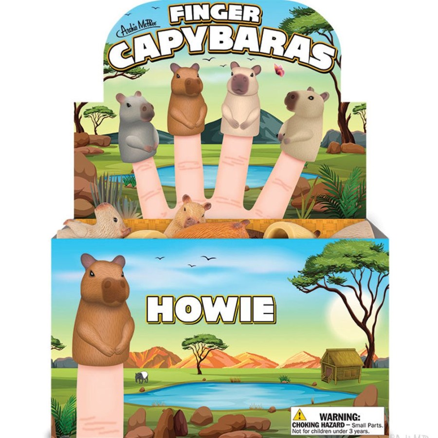 Gifts Archie McPhee | Finger Capybaras