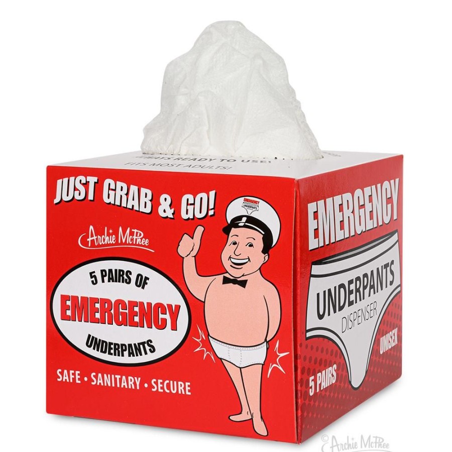 Gifts Archie McPhee | Emergency Underpants Dispenser