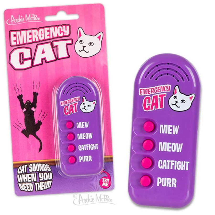 Gifts Archie McPhee | Emergency Cat Sounds