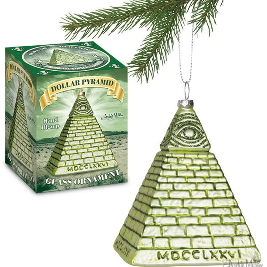 For The Home Archie McPhee | Dollar Pyramid Ornament