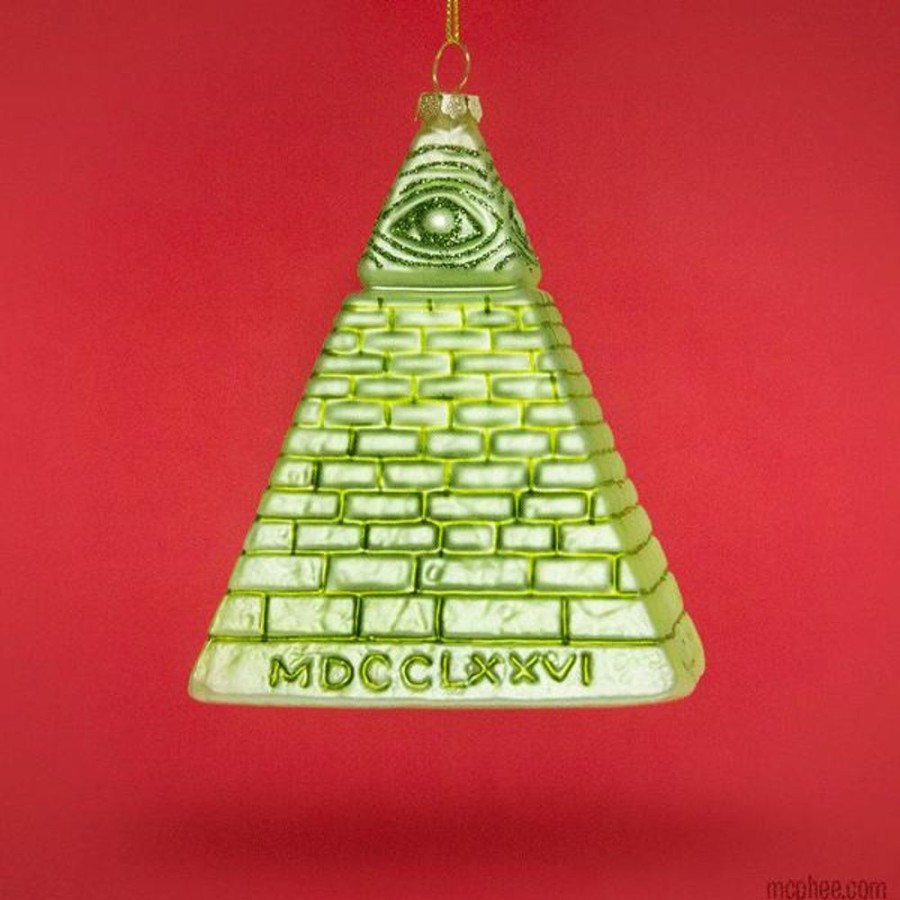 For The Home Archie McPhee | Dollar Pyramid Ornament