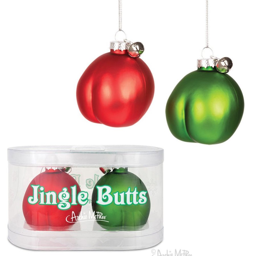 Gifts Archie McPhee | Jingle Butts Ornaments