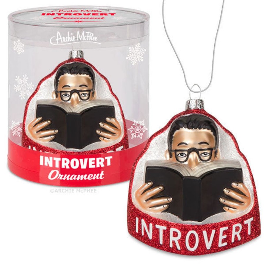 Gift, Party & Holiday Archie McPhee | Introvert Ornament