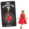 For You Archie McPhee | Squirrel In Red Dress Enamel Pin