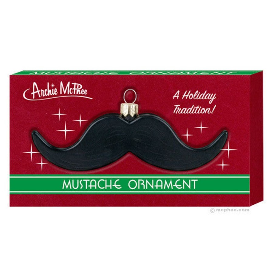 Fun Archie McPhee | Mustache Ornament