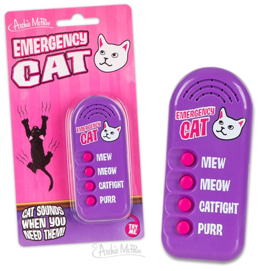 Gifts Archie McPhee | Emergency Cat Sounds