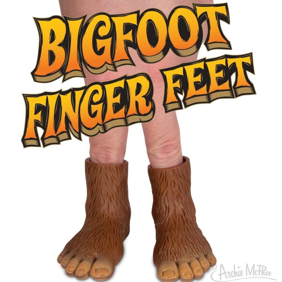 Bulk Archie McPhee | Bigfoot Finger Feet