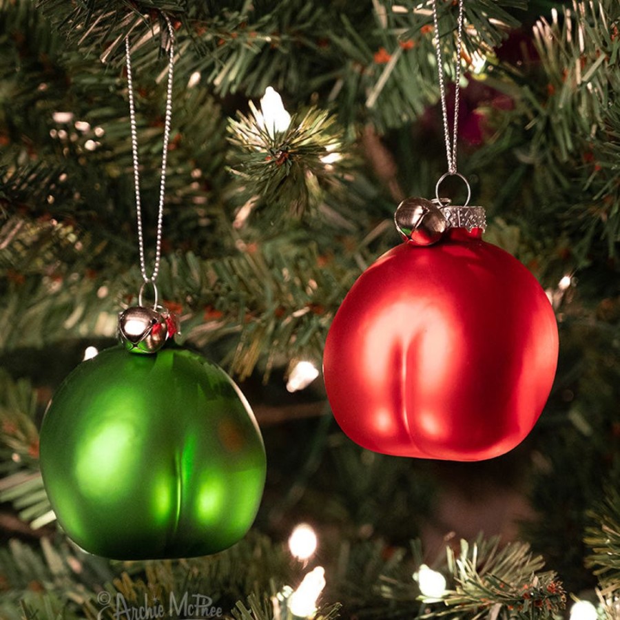 Gifts Archie McPhee | Jingle Butts Ornaments