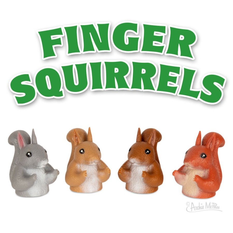 Fun Archie McPhee | Finger Squirrels