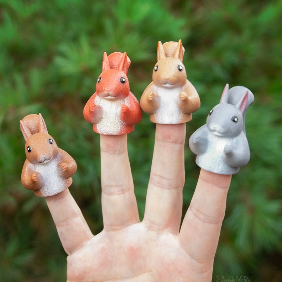 Fun Archie McPhee | Finger Squirrels