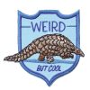 For You Archie McPhee | Weird But Cool Pangolin Embroidered Patch