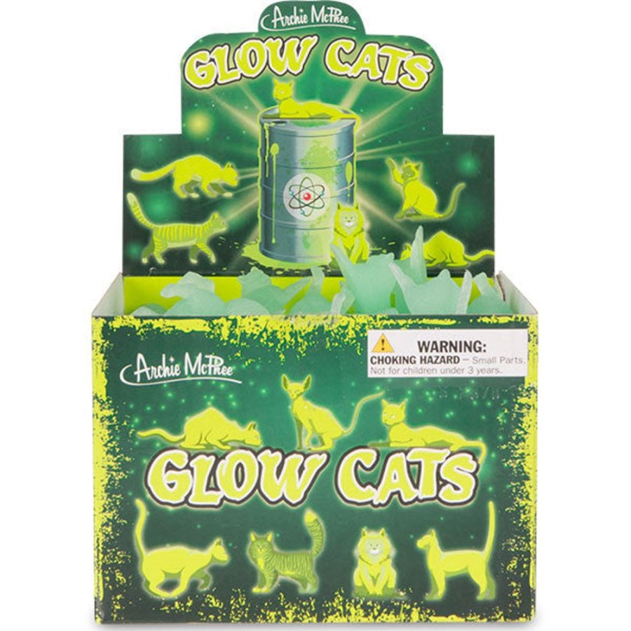 Bulk Archie McPhee | Glow Cats Bulk Box